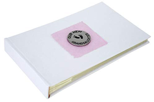 Fotoalbum Our new Granddaughter, 20 doppelseitige Klarsichthüllen, Fotos à 10 x 15 cm
