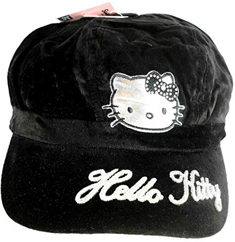 Hello Kitty Schirmmütze Käppi Baseballcap Mütze Samt Kinder Mädchen
