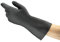 Ansell AlphaTec 87-118 Chemikalienschutz-Handschuhe aus Latex, Wiederverwendbare Chemie-Handschuhe für Industrie, Lebensmittel Geeignet, Gummi Arbeitshandschuhe, Schwarz, Größe S (1 Paar)