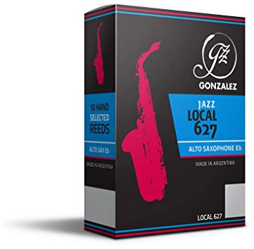 Gonzalez Reeds Local 627 Reeds for Alto Saxophone - 2.5 (10-pack)