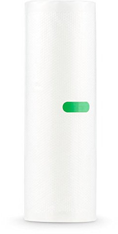Klarstein Bagpack XL Vakuumbeutel Wabenstruktur Folienschlauch (2x Rollen 600x20 cm, individuell zuschneidbar, Geeignet für die Klarstein Foodlocker Vakuumiergeräte)