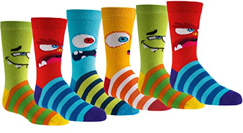 C&C KIDS Kinder Socken Jungen oder Mädchen 6 Paar handgekettelt Spitze weiche Naht