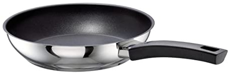 Rohe Germany Bratpfanne Barola, 24 cm, antihaftbeschichtet mit DIAMAS-PRO-Qualitätsbeschichtung, aluminium, Edelstahl
