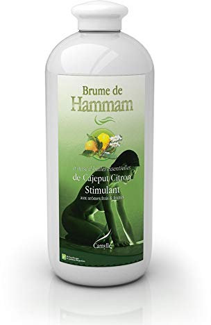 Camylle - Profumo per bagno di vapore Cajeput/lemon - A base di oli essenziali per camere a vapore, bagni di vapore o docce a vapore - Stimolante con aromi freschi e fruttati - 1000ml