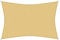 sunprotect 83230 Professional Sonnensegel, 6 x 4 m, Rechteck, Wind- & wasserdurchlässig, beige