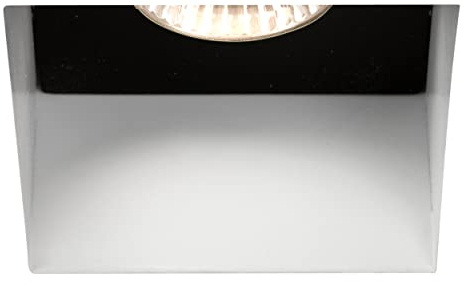 Astro Trimless Square Bathroom Downlight - IP65 Rated - (Matt White), GU10 LED Lamp, Designed in Britain - 1248005-3 Years Guarantee