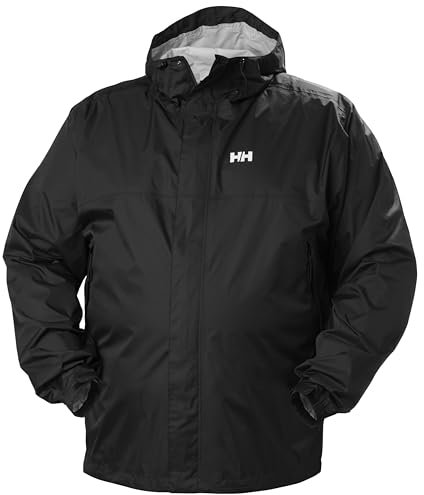 Helly Hansen Homme Veste De Pluie Loke, S, Noir