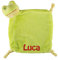 Striefchen® Frosch Schnuffeltuch mit gratis Namen Bestickt