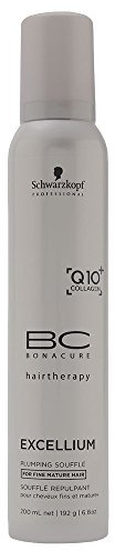 Schwarzkopf BC Q10+ Excellium Plumping Mousse, 1er Pack (1 x 200 ml)