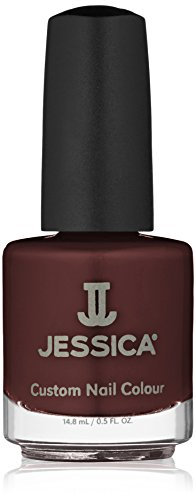 JESSICA | Custom Colour Midi Nail Polish | Award Winner Nail Polish, strengthen nails, long-lasting salon professional finish | Midnight Merlot | 14.8 ml
