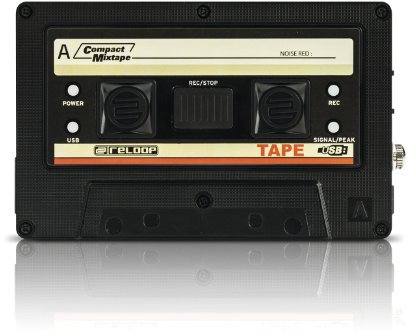 reloop Tape Recorder Encoder zum digitalisieren von Schallplatten und für DJ, schwarz
