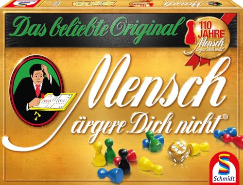Schmidt Spiele - Mensch ärgere Dich nicht, Gold-Edition