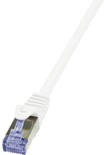 Logilink Patchkabel Kat.6A S/FTP PrimeLine weiß 3,00m