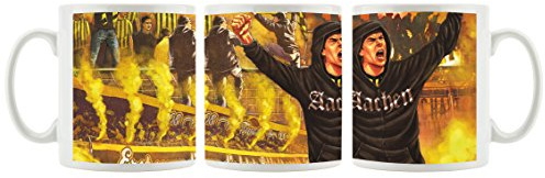 Ultras Aachen als Bedruckte Kaffeetasse/Teetasse aus Keramik, 300ml, weiß