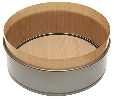 Toastabags Make and Bake Cake tin Liner 7-inch, Twin Pack, Acrylic, Gold