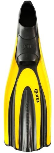 Mares Erwachsene Fins Avanti SUPERCHANNEL FF Flossen, Gelb, 38