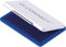 Q-Connect KF25209 Metall-Stempelkissen Größe 2 - blau