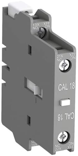 ABB CAL18-11 Hilfskontaktblock 2P 2-polig 1S 1 Schließer NO 1Ö 1 Öffner NC Hilfsschalterblock (1SFN010720R1011)