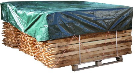 Kerbl Abdeckplane (Plane, Kunststoffplane, Gewebeplane) PolyGuard 110-120gr/m² - 3 x 4m, Nr. 37211, Grün