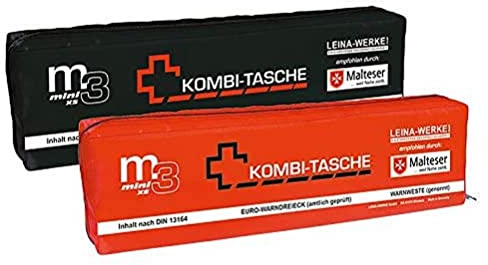 Leina-Werke 14041 Mini-Kombitasche M3 ohne Klett, XS, Blau/Weiß/Rot