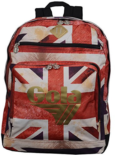 Gola Brooks MKII Vintage UJ, Unisex-Erwachsene Taschenorganizer, mehrfarbig - Noir/oro/multi - Größe: 34x43