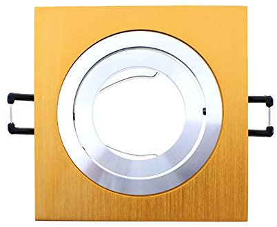 wonderlamp Clasic W-E0 Foco empotrable Cuadrado, Cobre, 1 UNIDAD