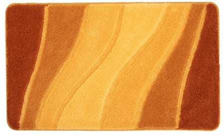 Meusch 2322539311 Badteppich Ocean, 70 x 120 cm, safran