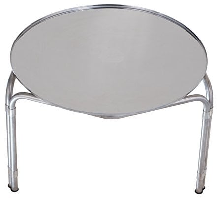 Sansone SA0150 - Supporto per acqua in acciaio INOX, con vaschetta per fusti, 50 l, colore: Argento