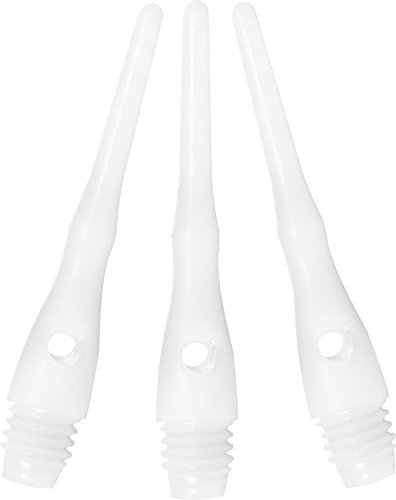 Viper Unisex-Erwachsene 2BA Tufflex Tips III Soft Tip Dart Points Dartspitzen mit weicher Spitze, Weiß, 1000 Pack