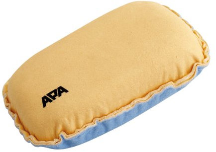 APA 19735 Klarsicht-Schwamm, Synthetikleder, Reinigung, Trocknung