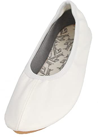 Beck Unisex Basic 060 Gymnastikschuhe, Weiß, 39 EU