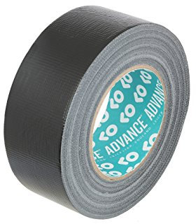 Advance Tapes AT170 Gaffa Klebeband schwarz