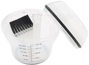 Bol Shaker 200ml & Pinceau Applicateur Jet Set Sibel