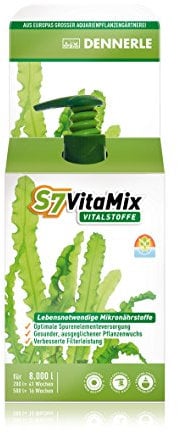 Dennerle 4465 S7 Vita Mix Vitalstoffe für Aquarienpflanzen, 250 ml