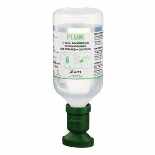 PLUM NaCl Augenspüllösung m.Augenschale 500 ml