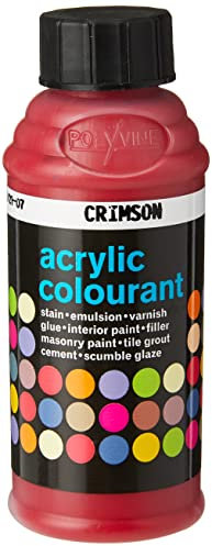 Polyvine Universal Acrylic Colourant CRIMSON