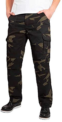 John Doe Regular Cargo XTM Motorradhose mit Protektoren Camouflage 31/32