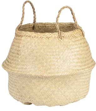 Bloomingville Panier en jonc de mer Naturel 35 cm