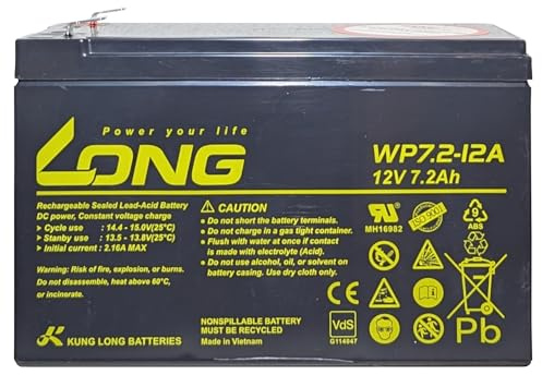Akku Accu kompatibel Battery DJW12-7.0 DJW 12-7.0 LP12-7 12V 7Ah Blei AGM