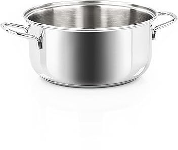 Barazzoni, Casseruola ø12cm, Linea Bonita, Capacità 0,50Lt, Acciaio Inox 18/10, Adatto per Induzione, Made in Italy