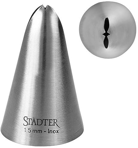 Städter Blatt-Tülle 15mm Edelstahl