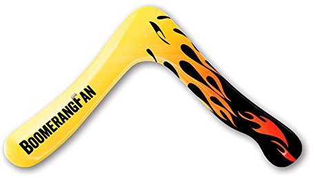 BoomerangFan boomerangfanfire-l 35,5 cm Fire Linkshänder Boomerang