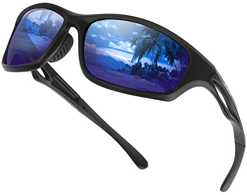 Duduma Polarisierte Sport Sonnenbrille Herren zum Fahren Radfahren Golf Fischen Laufen UV400-Schutz Sportbrille für Herren Damen