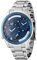 Police dugite Herren Mechanische Armbanduhr mit grauem Zifferblatt Analog-Anzeige und Silber Edelstahl Armband 14540jstbl/13 M