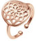 Elli Ring Damen Traumfänger Boho in 925 Sterling Silber Rosé vergoldet