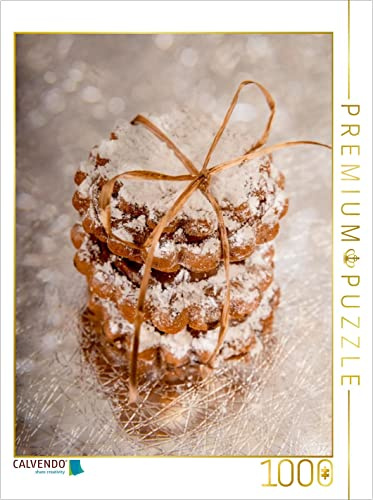 CALVENDO Puzzle Weihnachtliches Buttergebäck | 1000 Teile Lege-Größe 48 x 64 cm Foto-Puzzle für glückliche Stunden