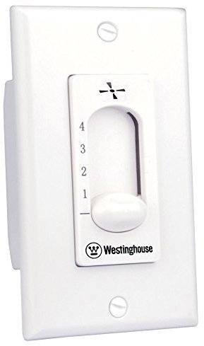 Westinghouse Lighting 7787200 Ceiling Fan Wall Control , White