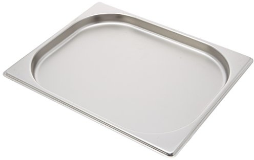 Lacor 66202Z GN Behälter 1/2 265 x 325 x 20 mm Inox | Aus lebensmittelechtem Edelstahl gefertigt; hohe Korrosionsbeständigkeit und Haltbarkeit im täglichen Gebrauch