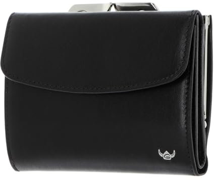 Golden Head Colorado RFID Protect French Coin Purse Wallet Black