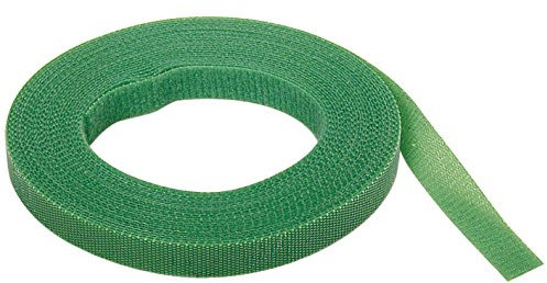 wolfcraft Nastro velcrato, verde I 3285000 I Per fissare con cura le piante per interni ed esterni
